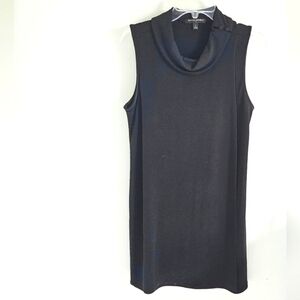Banana Republic layer black sleeveless dress